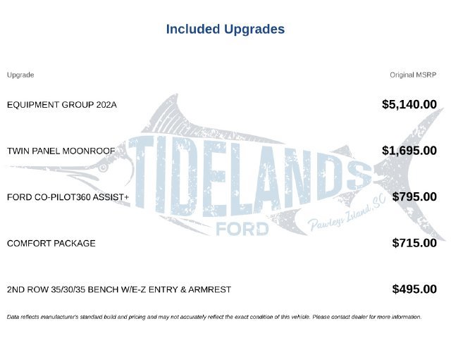 Certified 2020 Ford Explorer XLT w/ Equipment Group 202A AWD/4WD image 2