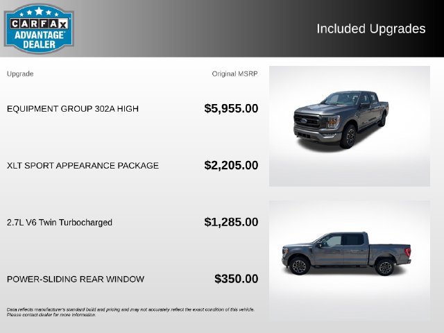 Certified 2023 Ford F150 XLT w/ Equipment Group 302A High AWD/4WD image 6