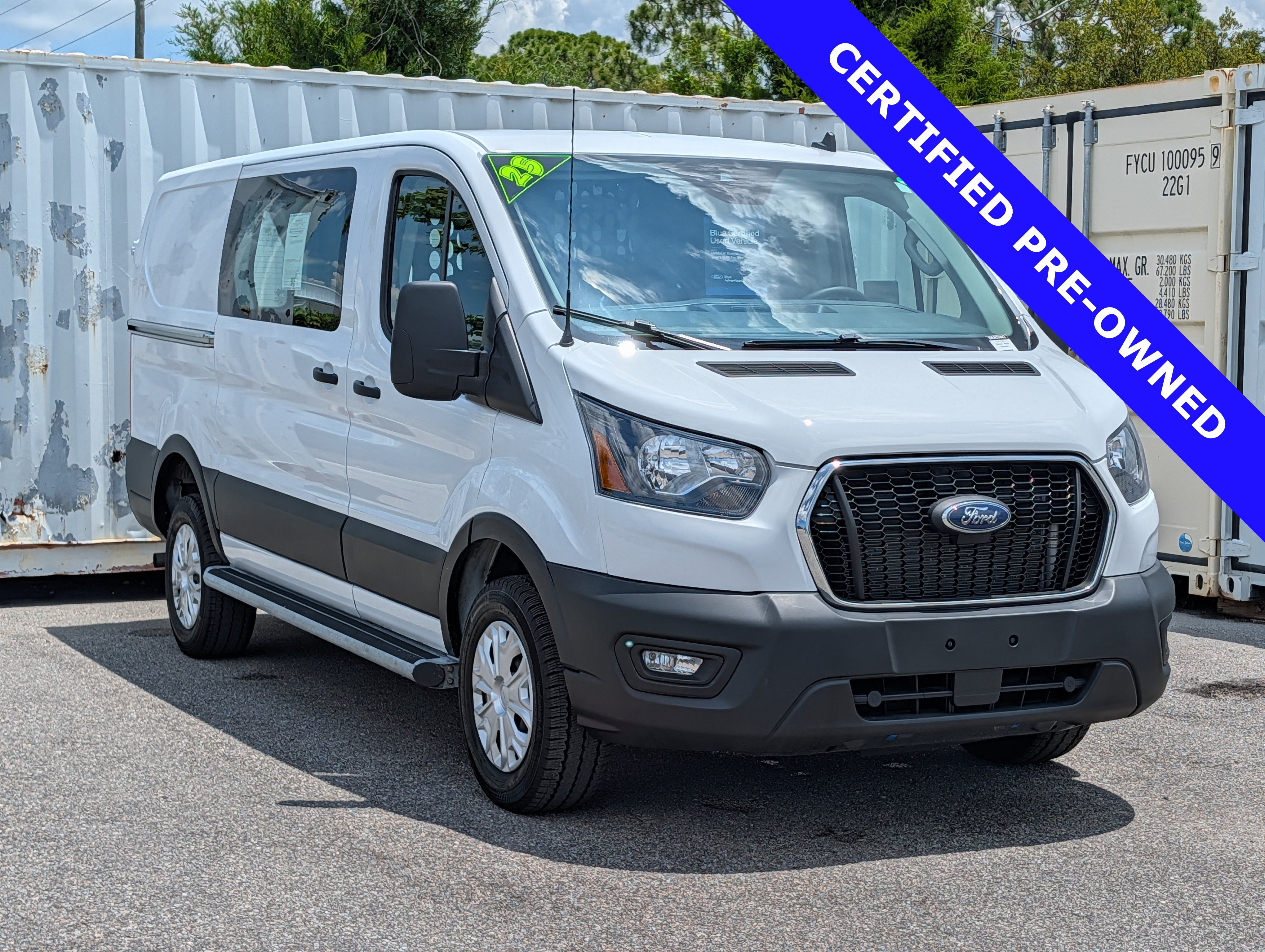 Certified 2025 Ford Transit 250 Low Roof w/ Exterior Upgrade Package RWD image 2