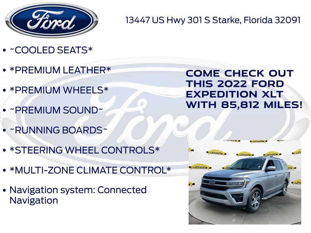 Certified 2022 Ford Expedition XLT RWD image 17