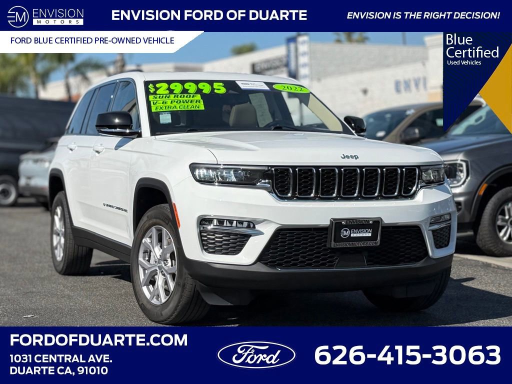 Used 2022 Jeep Grand Cherokee Limited