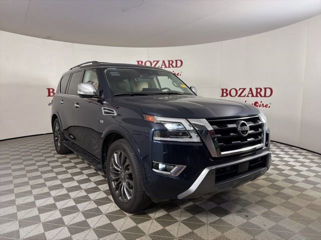 Used 2022 Nissan Armada Platinum w/ Captain's Chairs Package RWD image 7