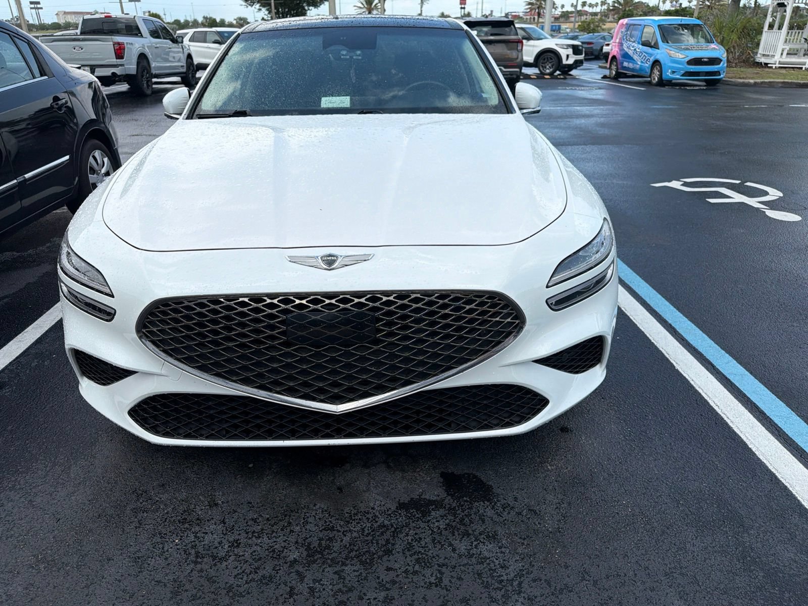 Used 2022 Genesis G70 2.0T w/ Prestige Package RWD image 2