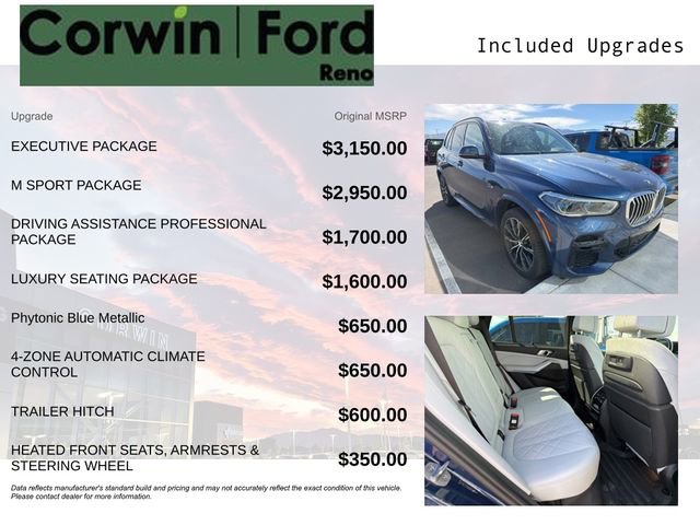 Used 2023 BMW X5 xDrive45e w/ Executive Package AWD/4WD image 3