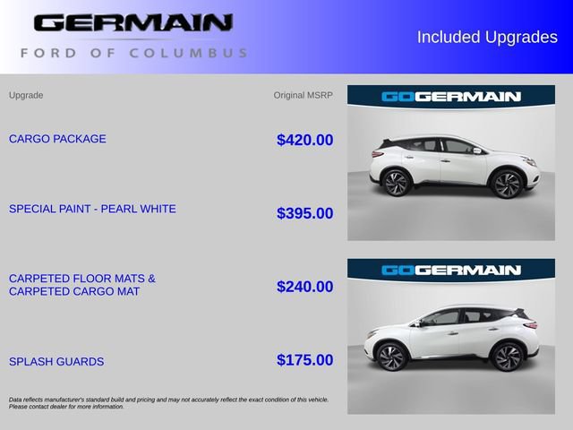 Used 2018 Nissan Murano Platinum w/ Cargo Package AWD/4WD image 38