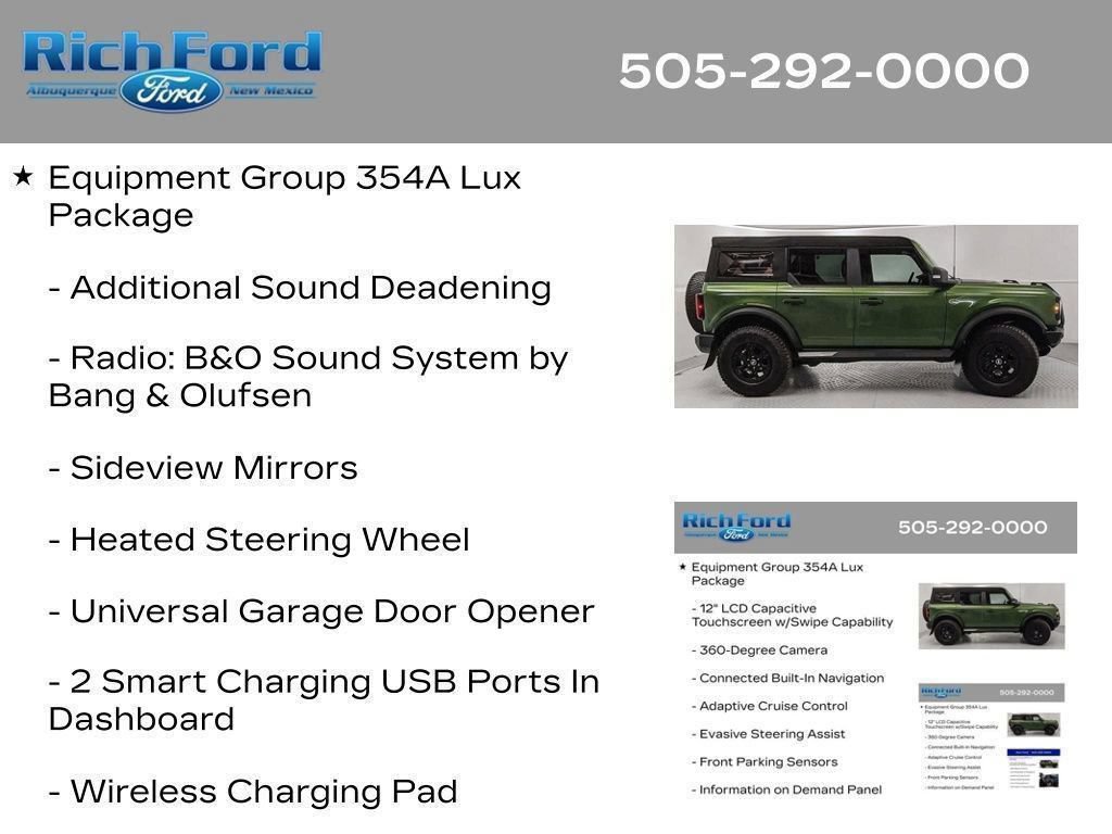 Certified 2023 Ford Bronco Wildtrak AWD/4WD image 68