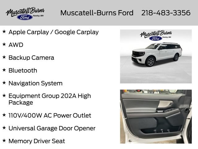 Certified 2025 Ford Expedition Max Active AWD/4WD image 7