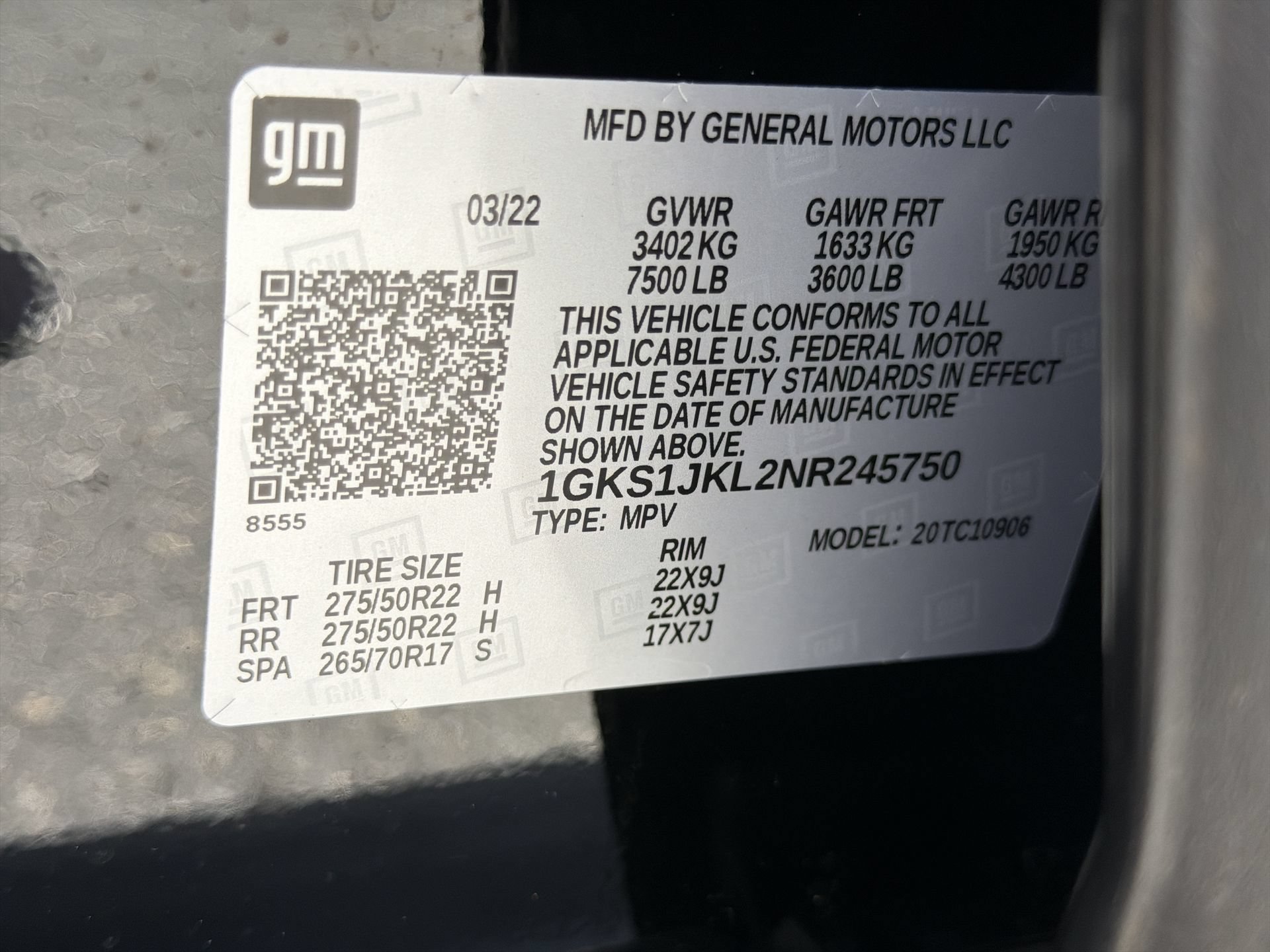 Used 2022 GMC Yukon XL Denali w/ Max Trailering Package RWD image 73