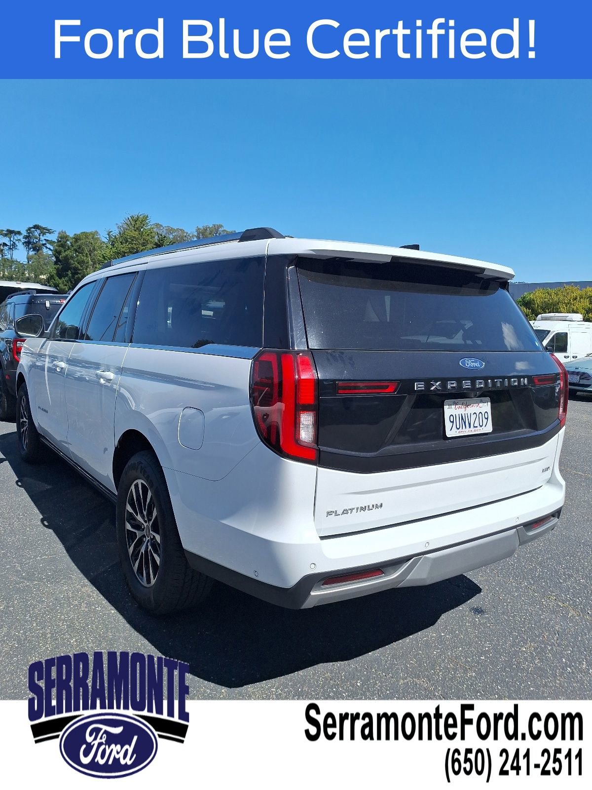 Certified 2025 Ford Expedition Max Platinum AWD/4WD image 3