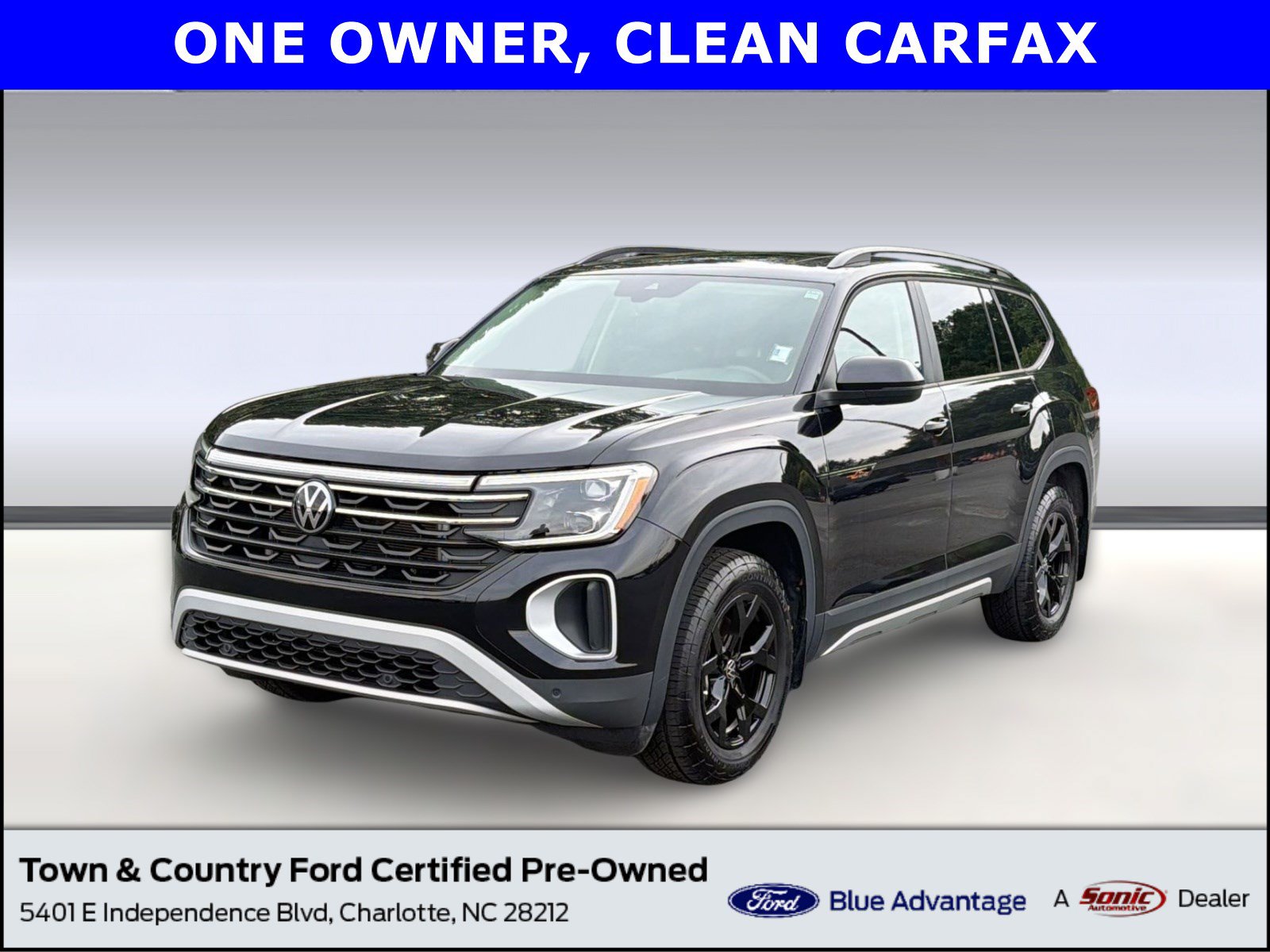 Used 2024 Volkswagen Atlas Peak Edition SE AWD/4WD image 1