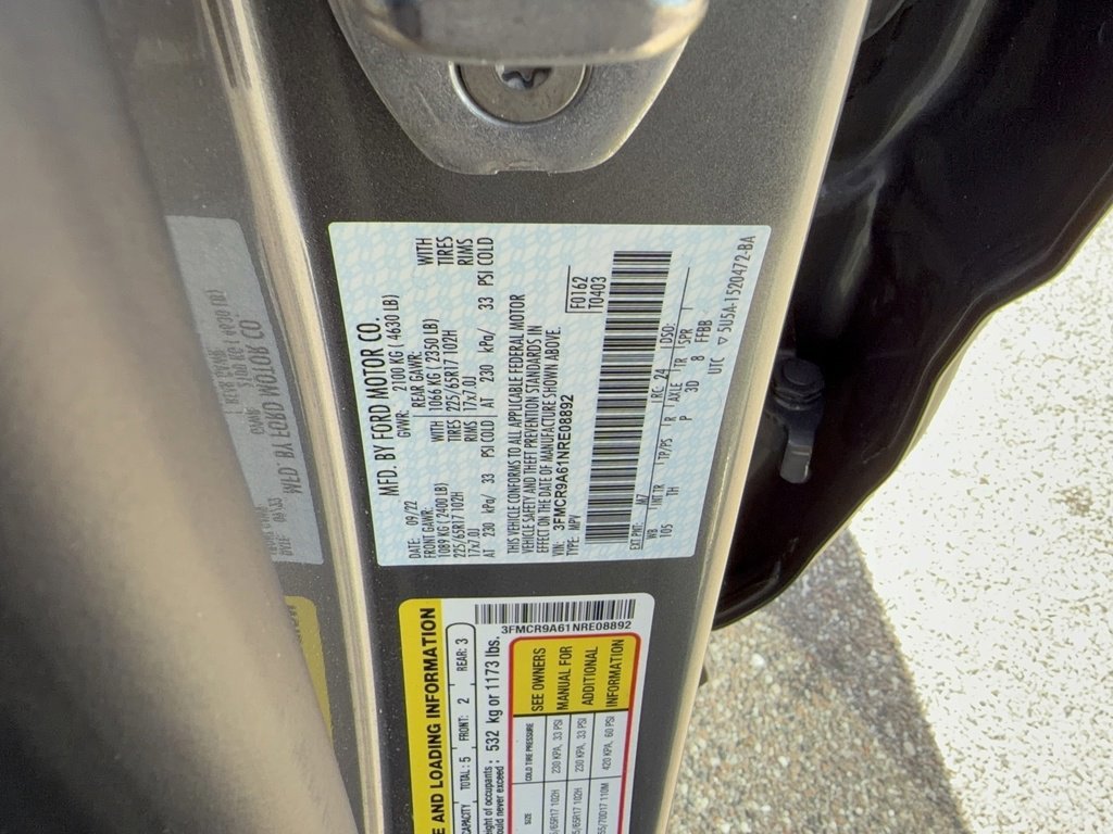 Certified 2022 Ford Bronco Sport Base image 30