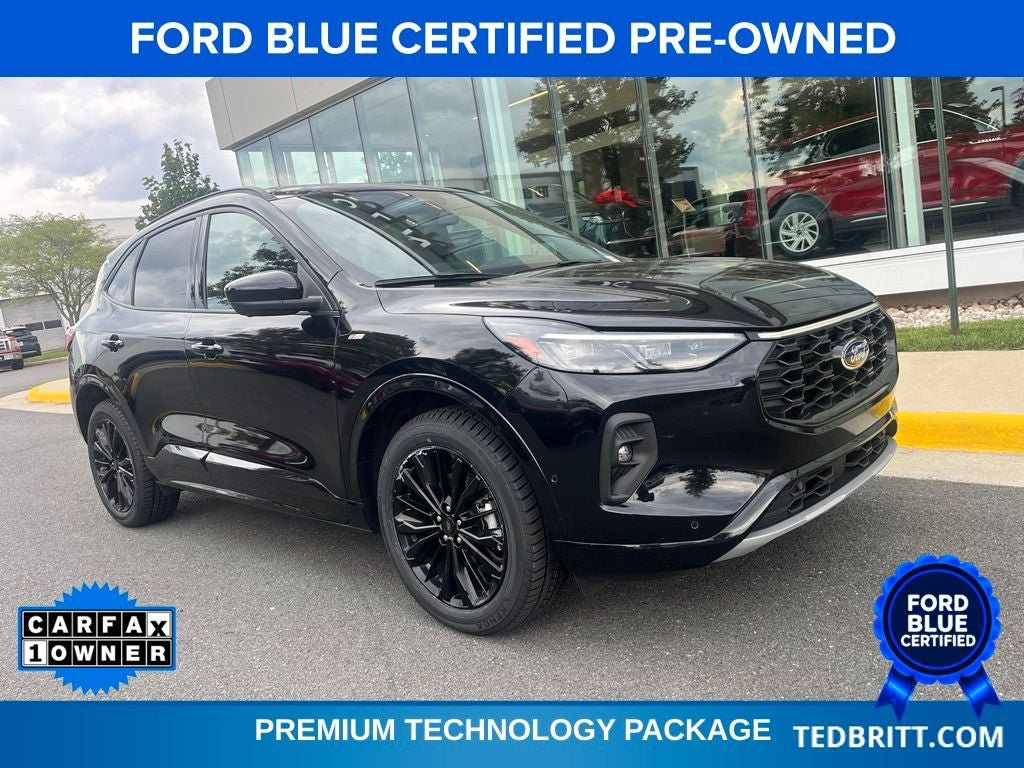 Certified 2024 Ford Escape ST-Line Elite w/ Premium Technology Package