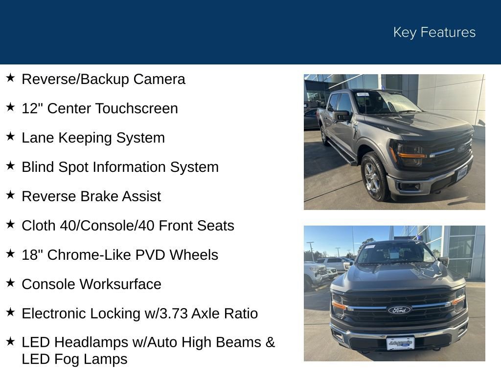 Certified 2024 Ford F150 XLT w/ Mobile Office Package image 37
