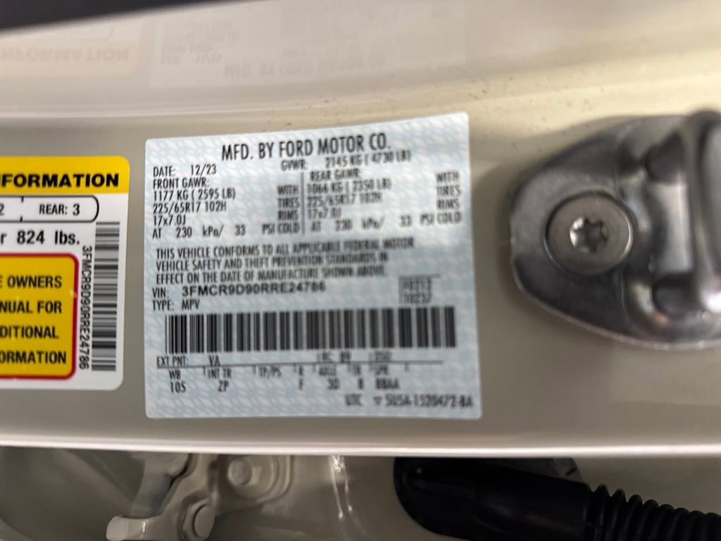 Certified 2024 Ford Bronco Sport Badlands w/ Premium Package image 29