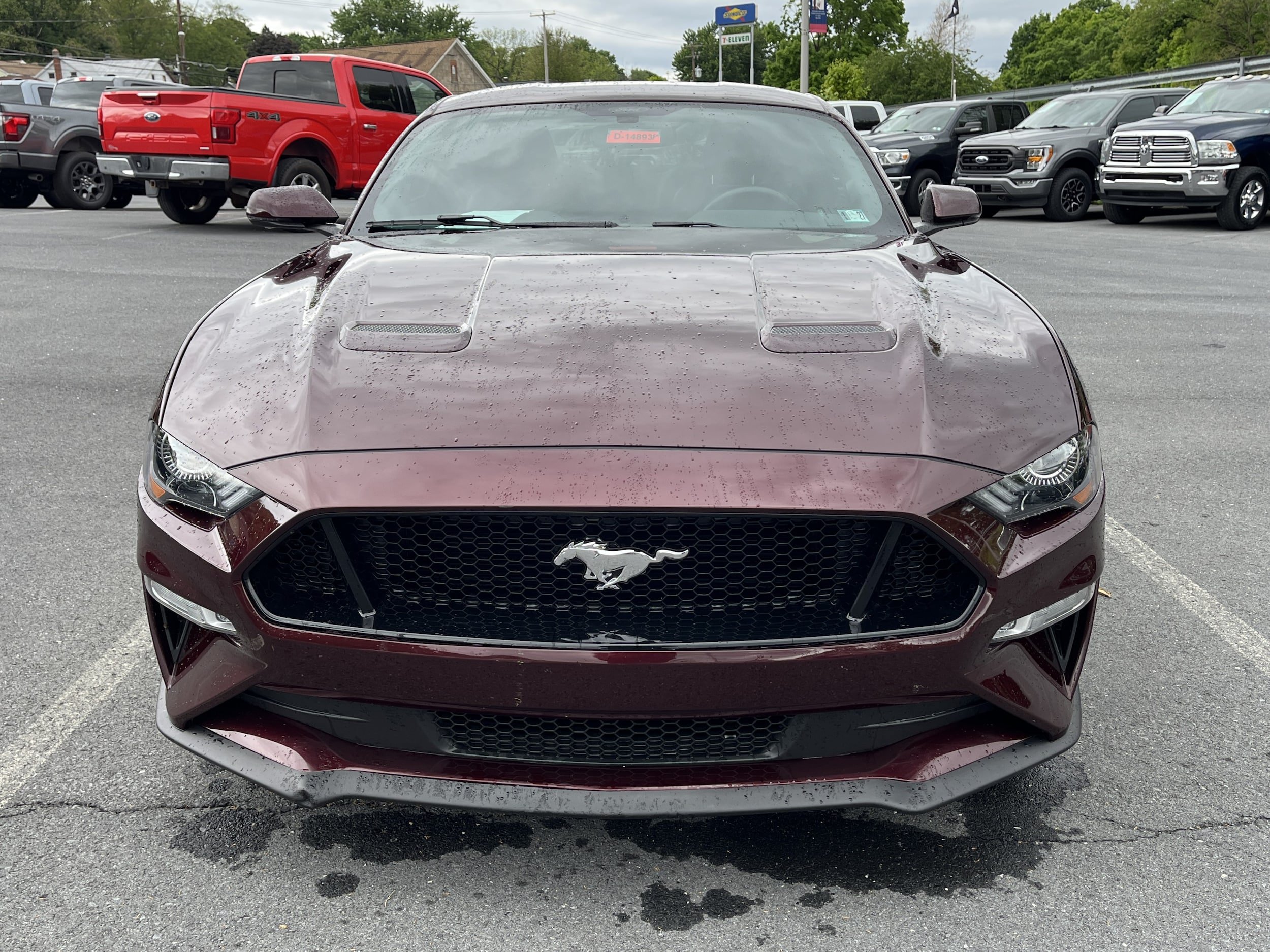 Certified 2018 Ford Mustang GT Premium w/ Enhanced Security Package RWD image 2