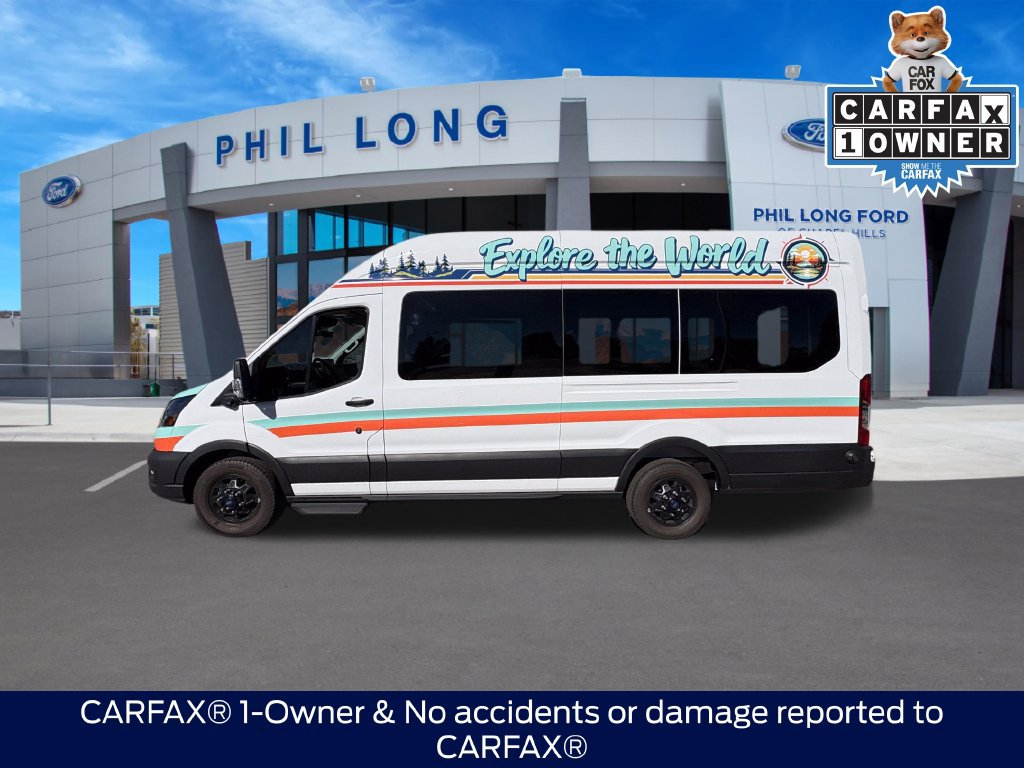 Certified 2025 Ford Transit 350 148 High Roof Extended AWD w/ Upfitter Package image 3