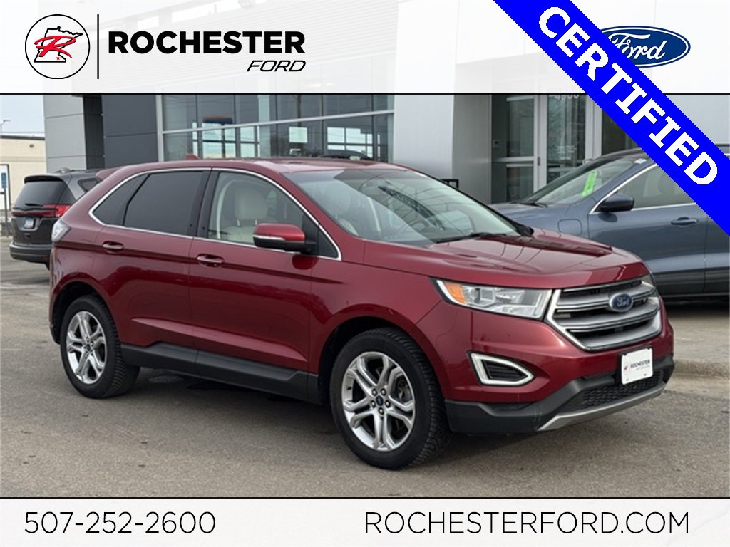 Certified 2017 Ford Edge Titanium w/ Technology Package image 1