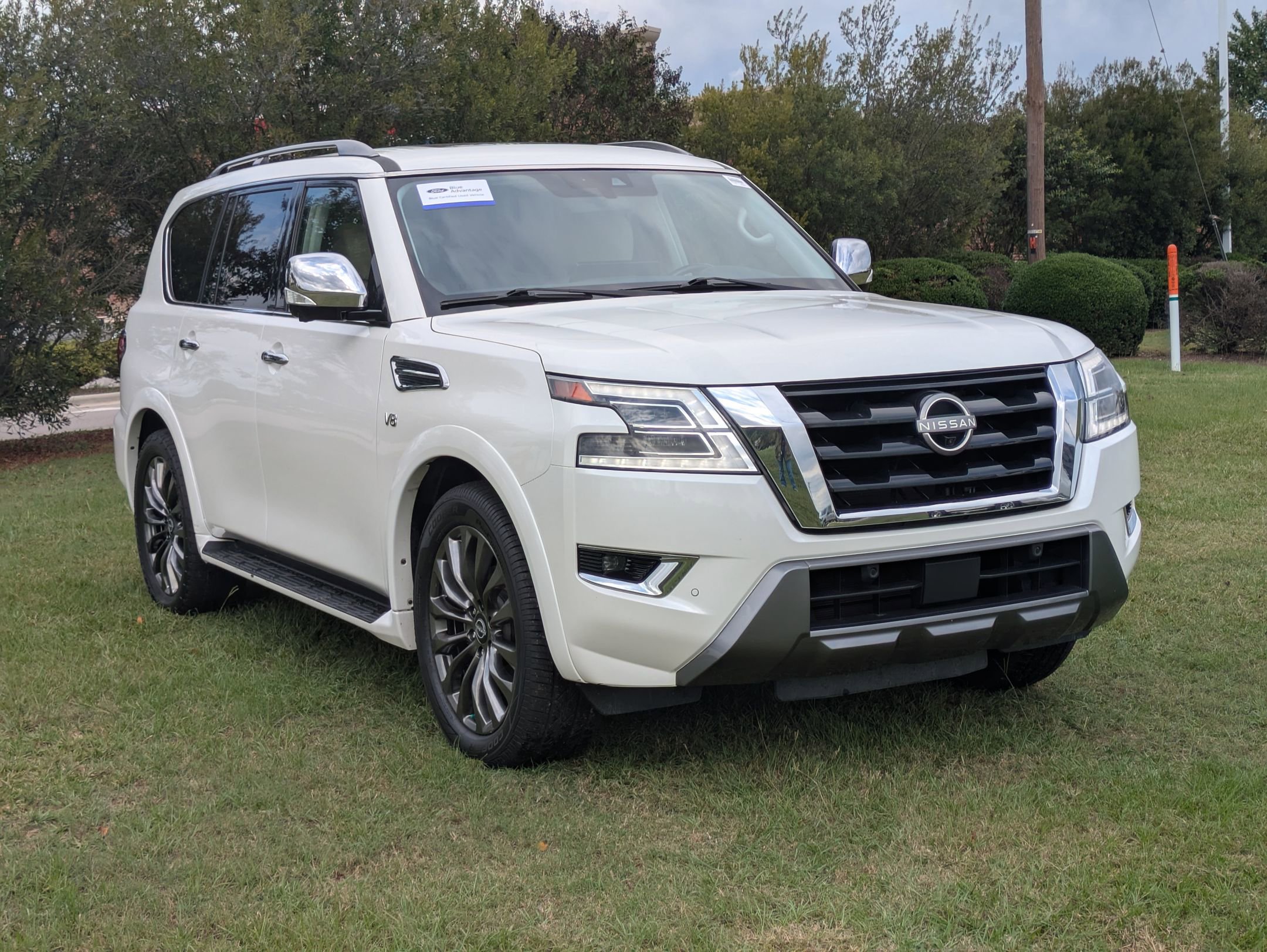 Used 2021 Nissan Armada Platinum w/ Captain's Chairs Package image 1