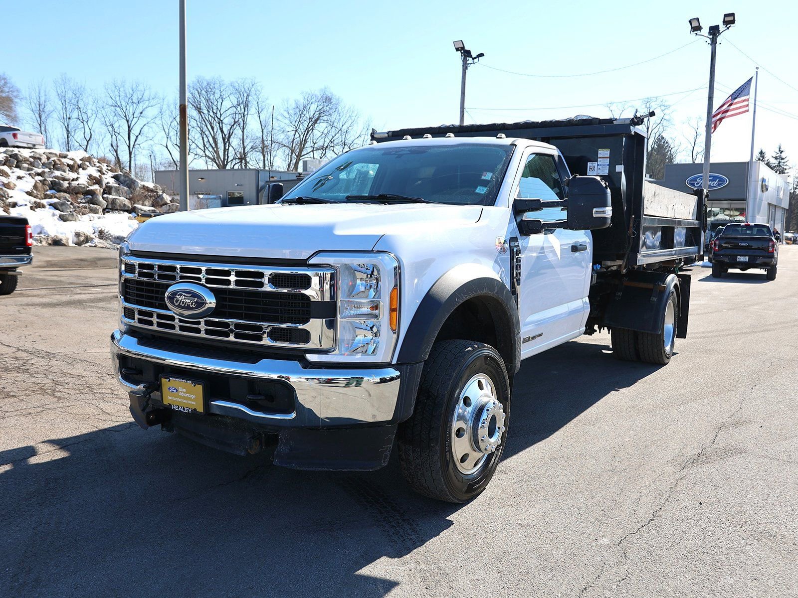 Certified 2023 Ford F600 4x4 Regular Cab Super Duty w/ Snow Plow Prep Package image 3