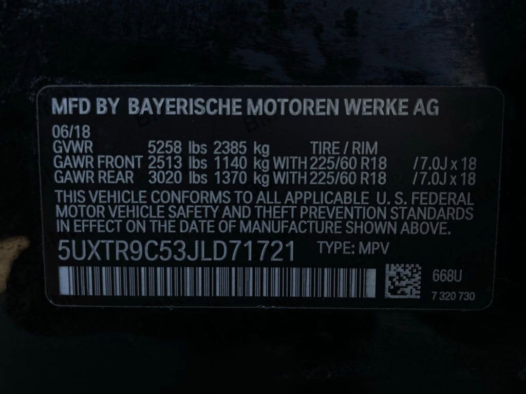 Used 2018 BMW X3 xDrive30i AWD/4WD image 19