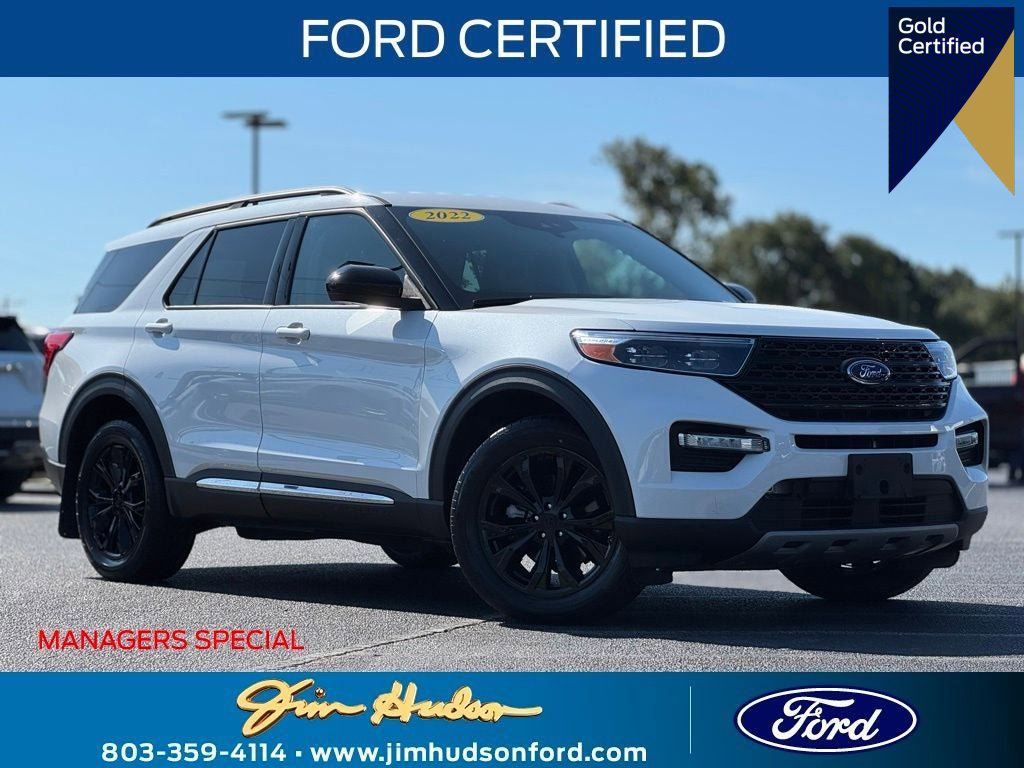 Certified 2022 Ford Explorer XLT w/ Equipment Group 202A