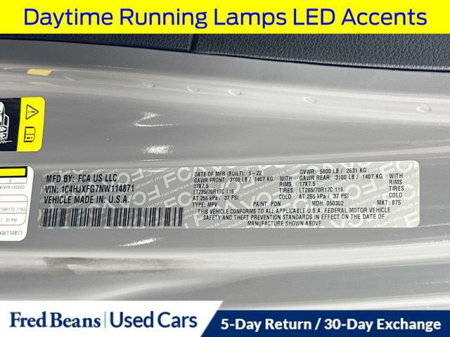 Used 2022 Jeep Wrangler Unlimited Rubicon w/ Steel Bumper Group image 39