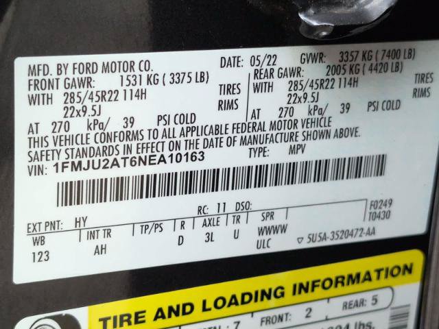 Certified 2022 Ford Expedition Limited AWD/4WD image 38