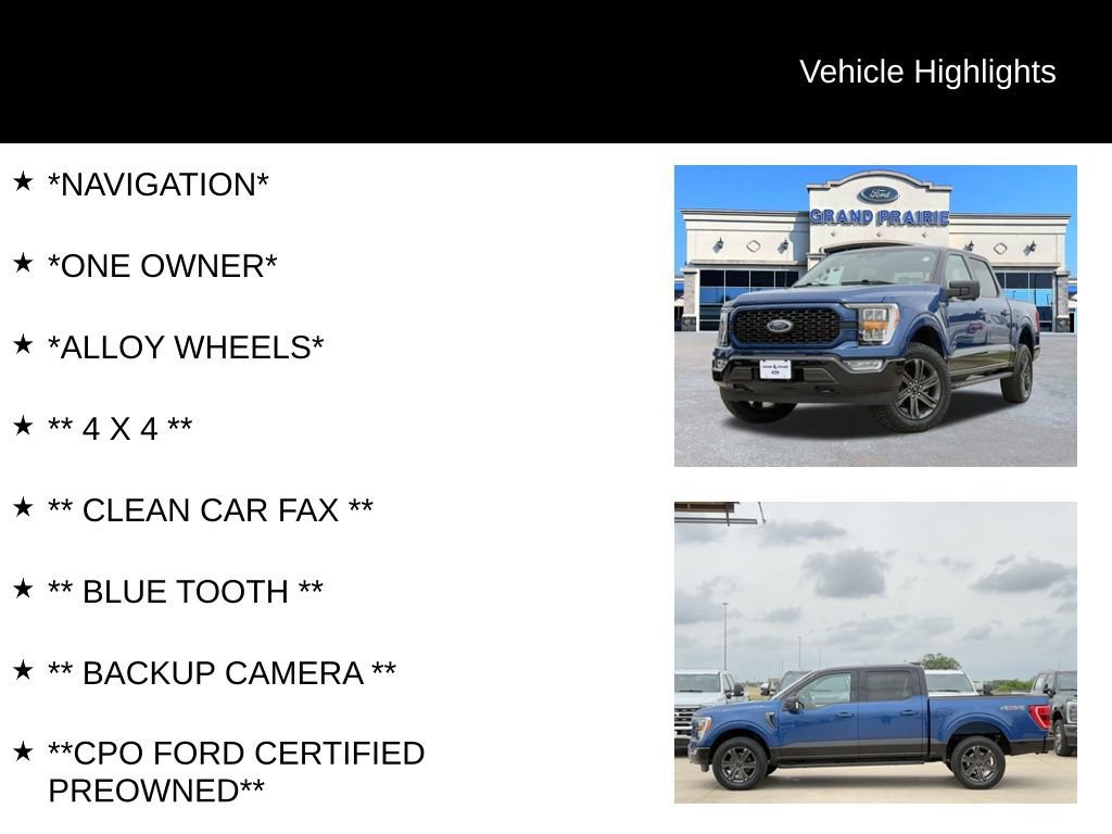 Certified 2023 Ford F150 XLT w/ Equipment Group 302A High image 8