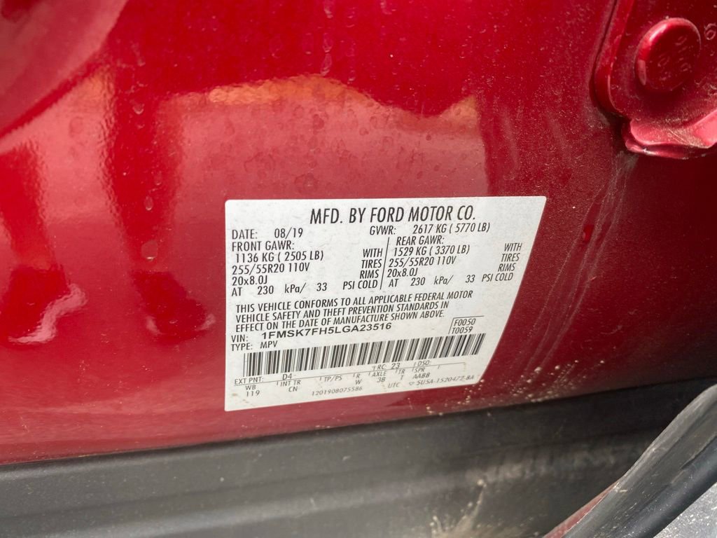 Certified 2020 Ford Explorer Limited w/ Class III Trailer Tow Package RWD image 16