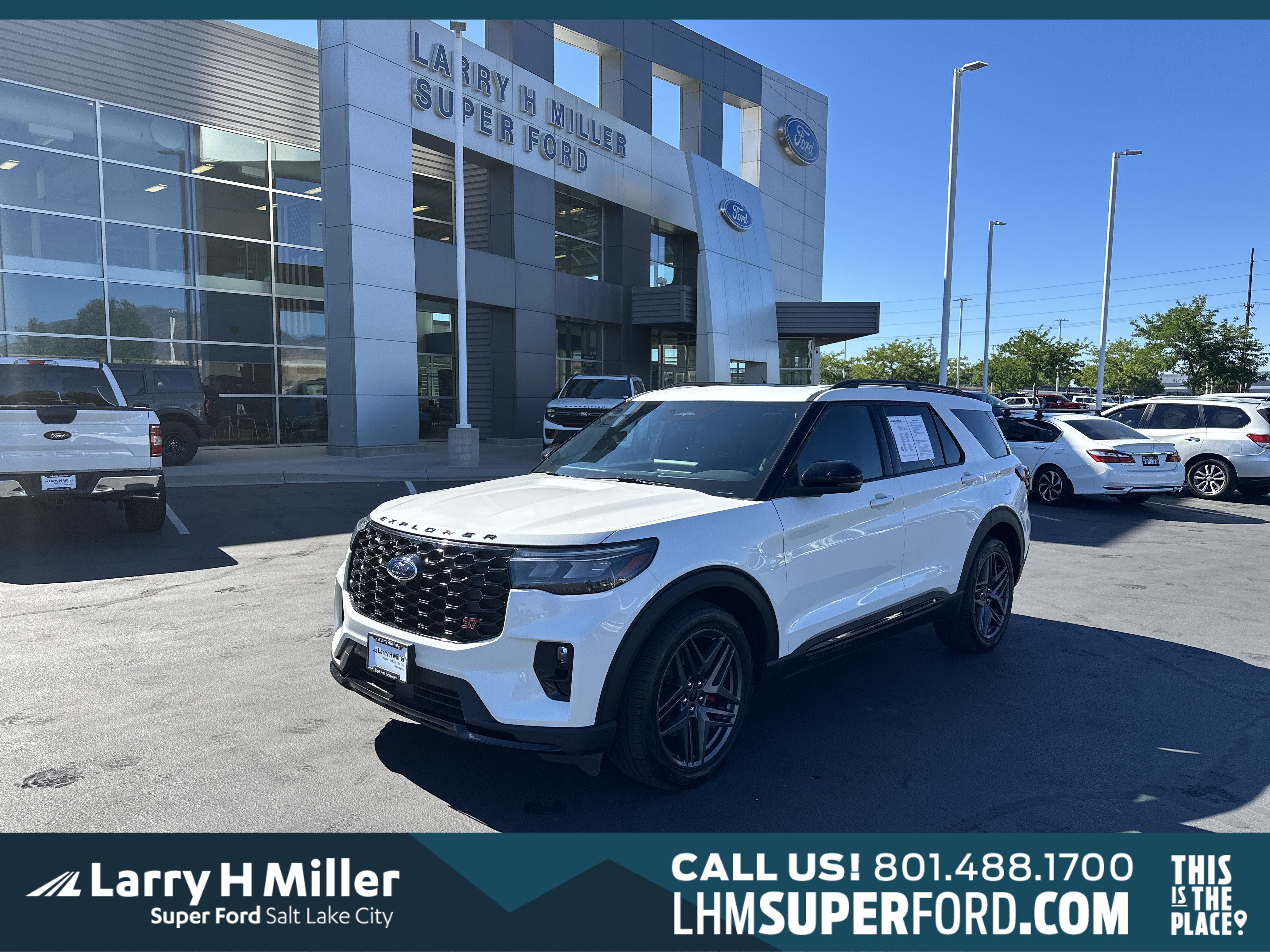 Certified 2025 Ford Explorer ST w/ Sun And Sound Package