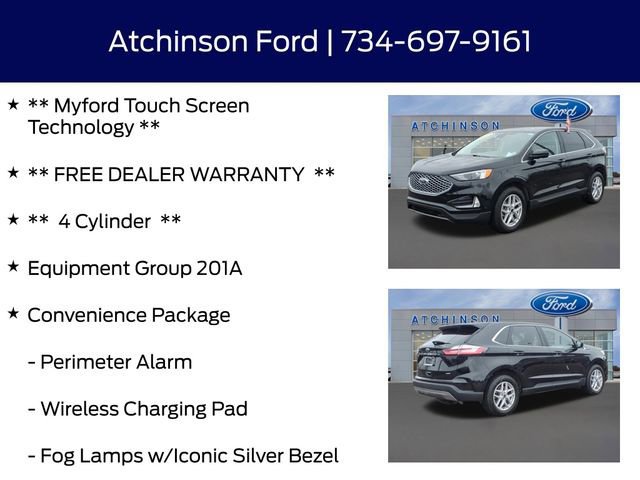 Certified 2023 Ford Edge SEL w/ Convenience Package image 12