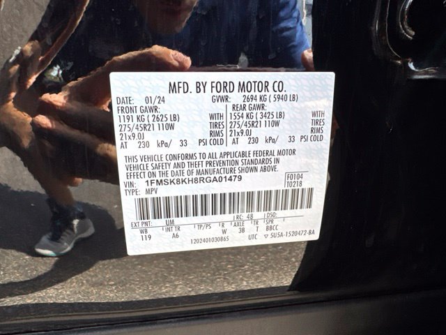 Certified 2024 Ford Explorer ST-Line w/ Class IV Trailer Tow Package AWD/4WD image 19