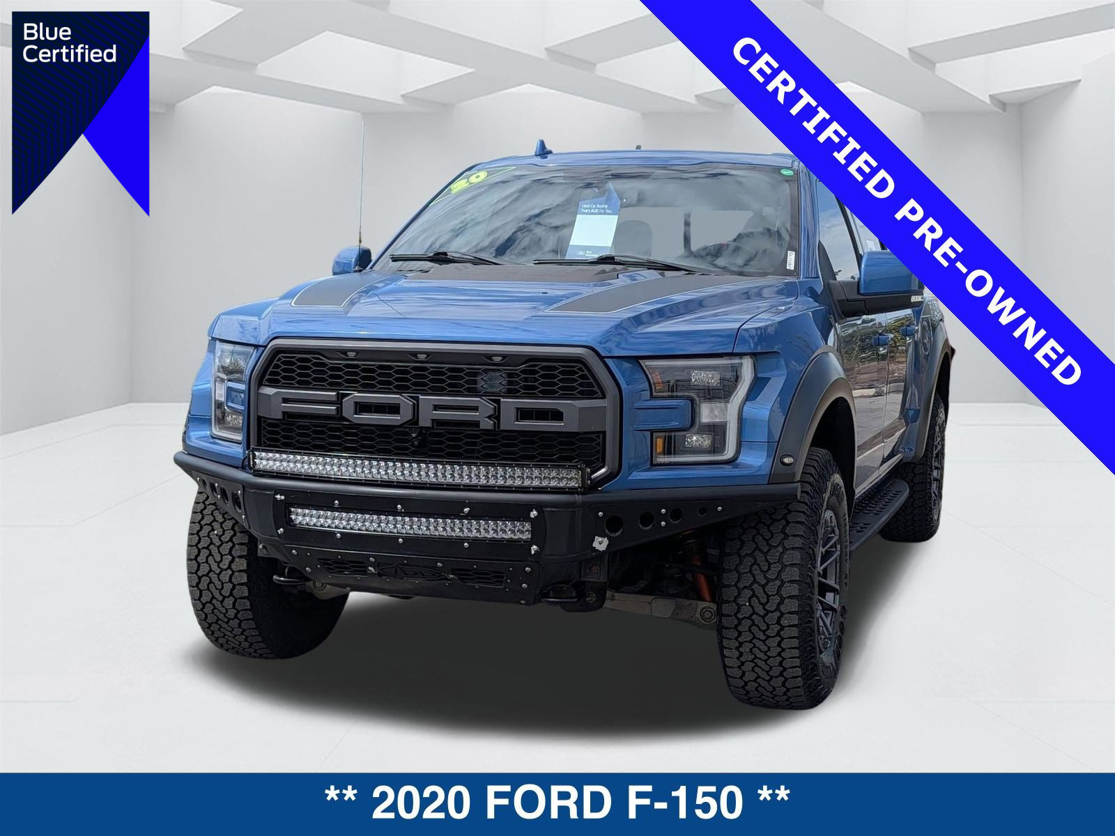 Certified 2020 Ford F150 Raptor w/ Equipment Group 802A Luxury image 1