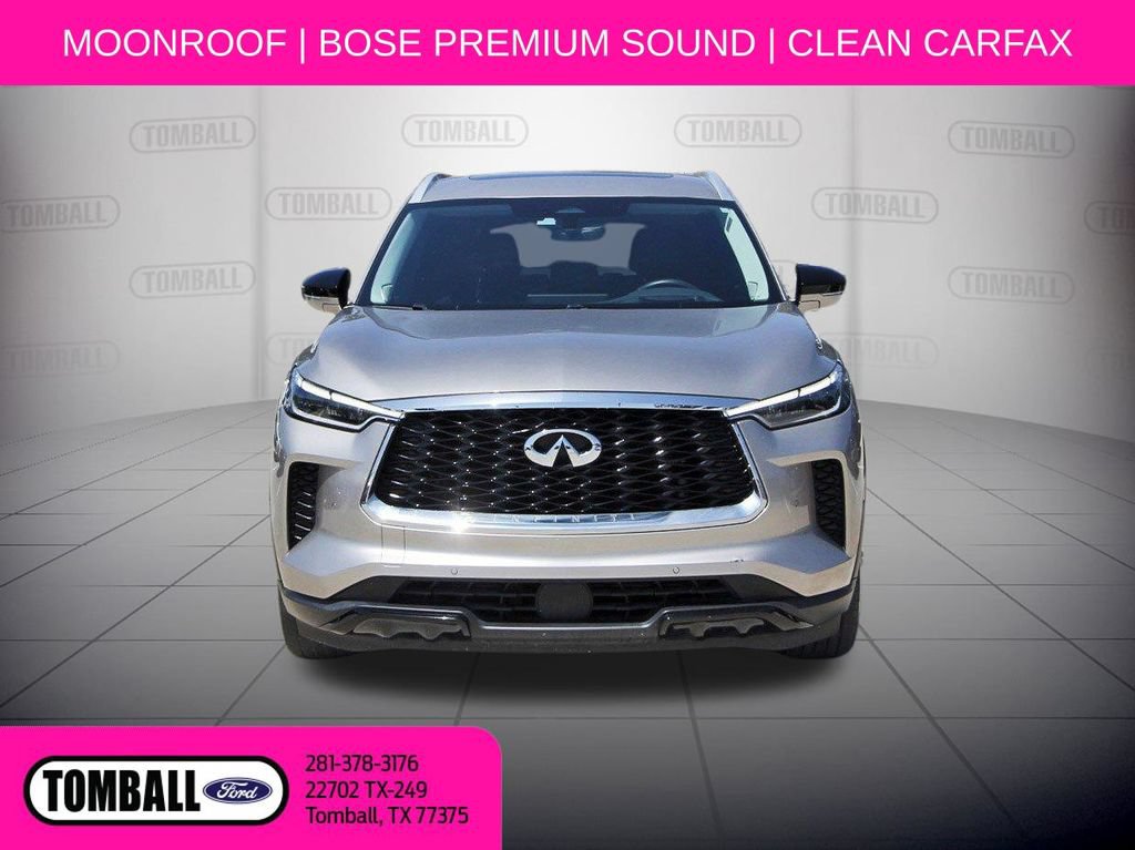 Used 2023 INFINITI QX60 Luxe w/ Vision Package FWD image 2
