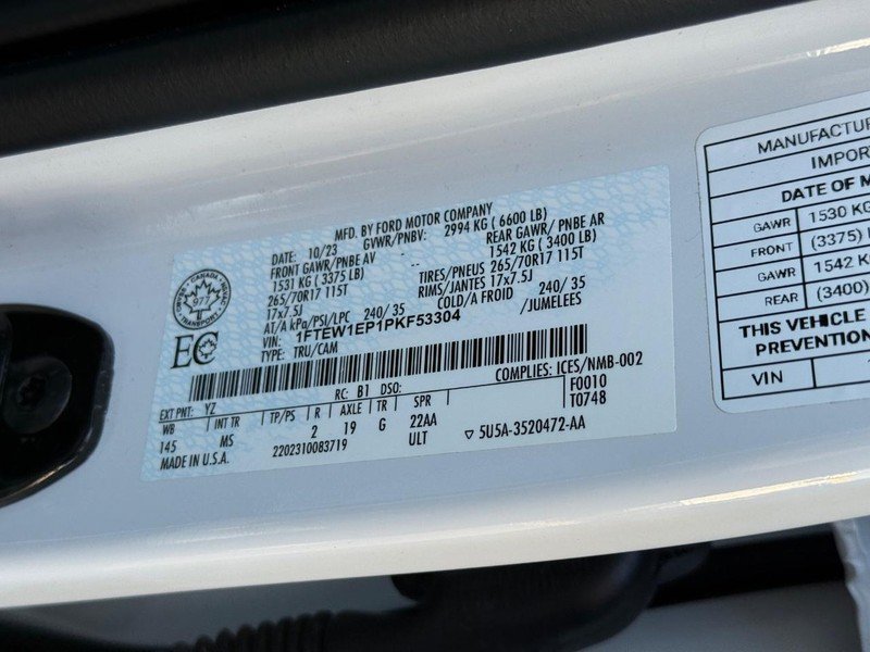 Certified 2023 Ford F150 XLT AWD/4WD image 32