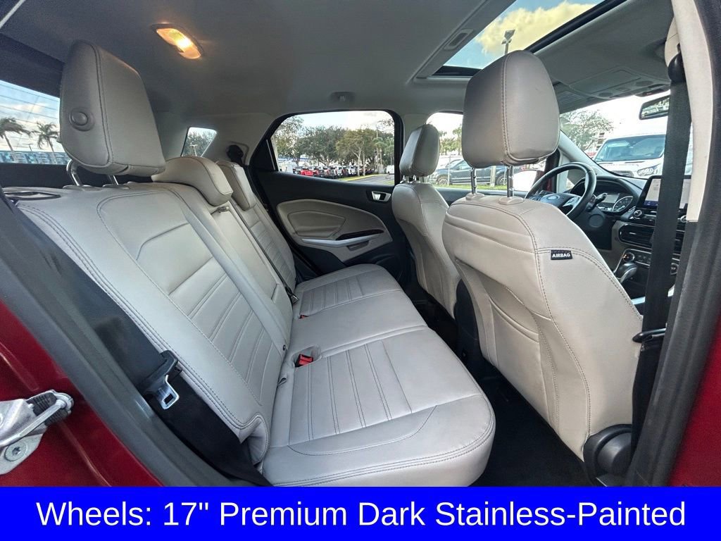 Certified 2021 Ford EcoSport Titanium w/ Interior Protection Package image 32