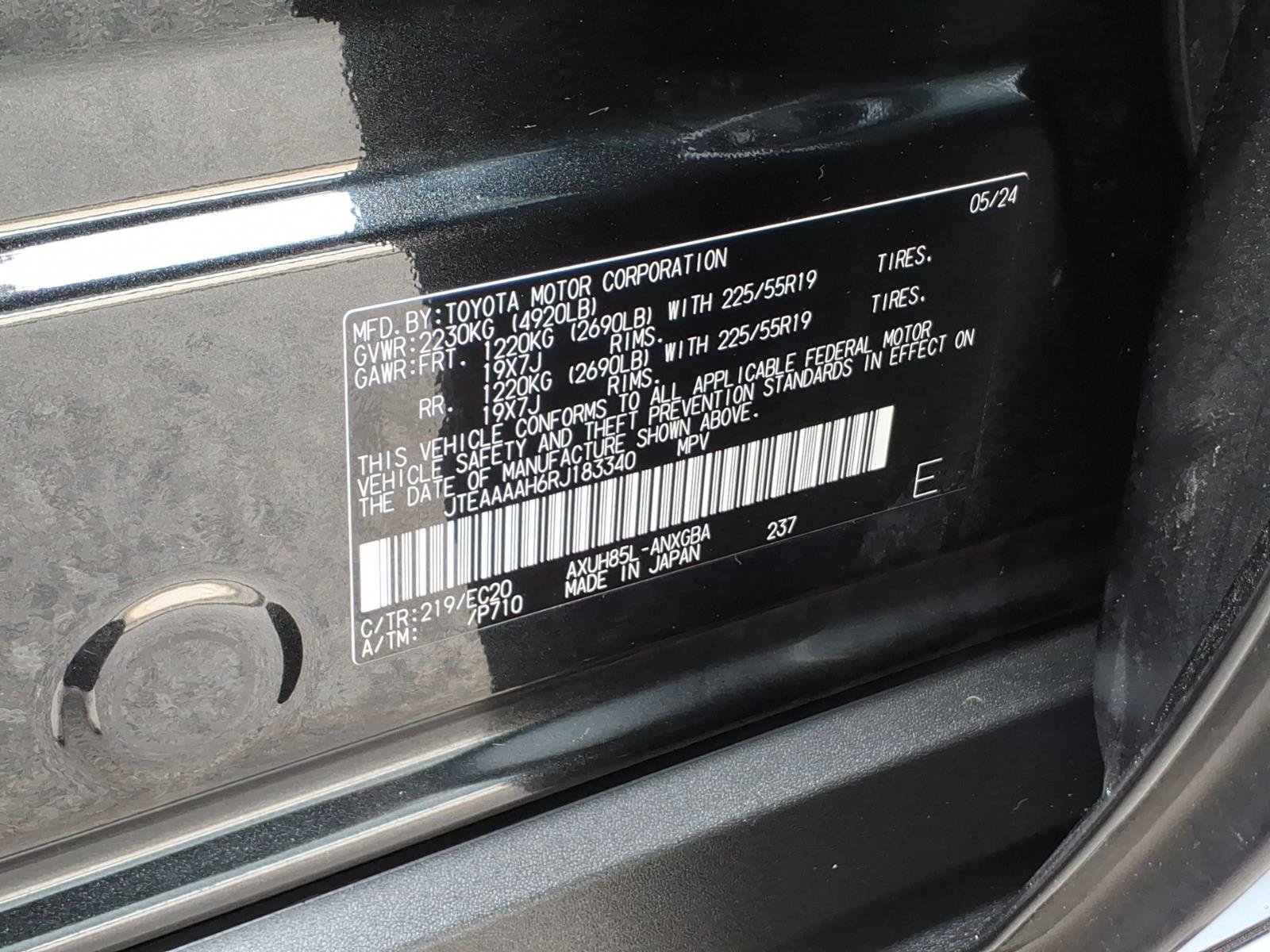 Used 2024 Toyota Venza Nightshade AWD/4WD image 31