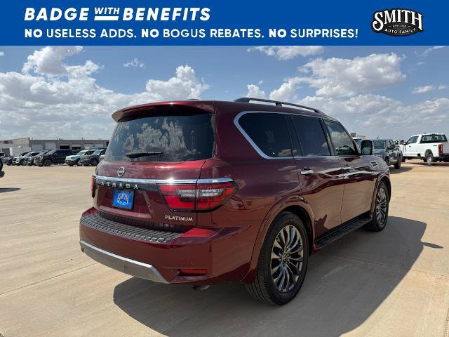 Used 2021 Nissan Armada Platinum w/ Captain's Chairs Package AWD/4WD image 4