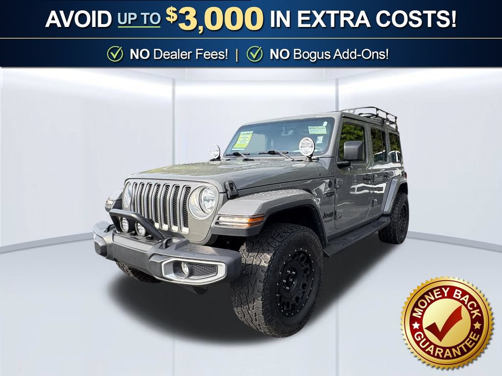 Used 2019 Jeep Wrangler Unlimited Sahara AWD/4WD image 1