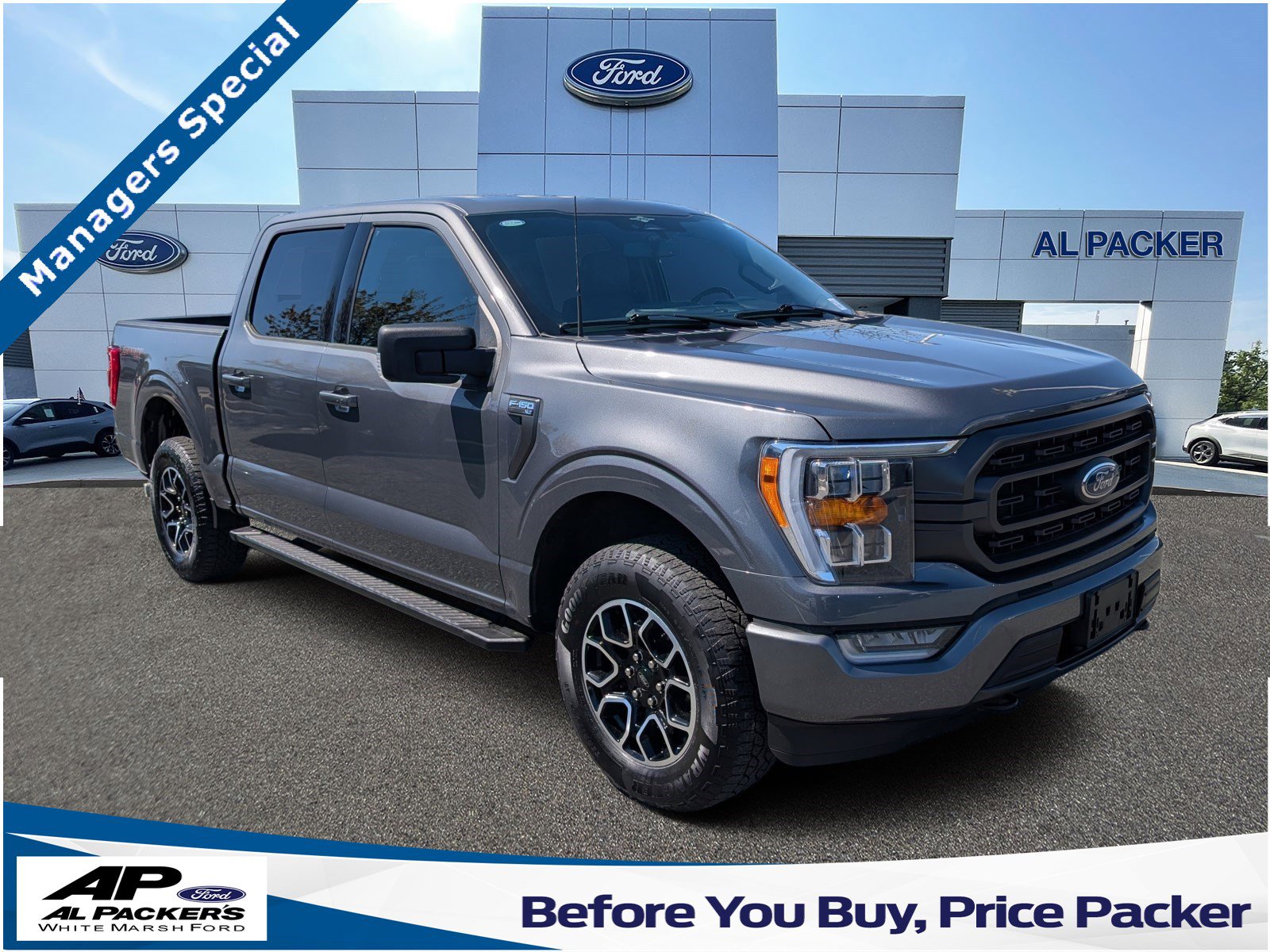 Certified 2023 Ford F150 XLT w/ Equipment Group 302A High AWD/4WD image 1