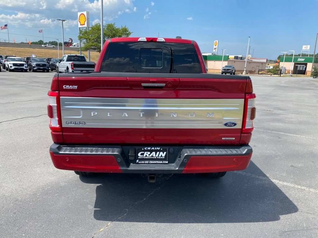 Certified 2022 Ford F150 Platinum w/ Equipment Group 701A High AWD/4WD image 6