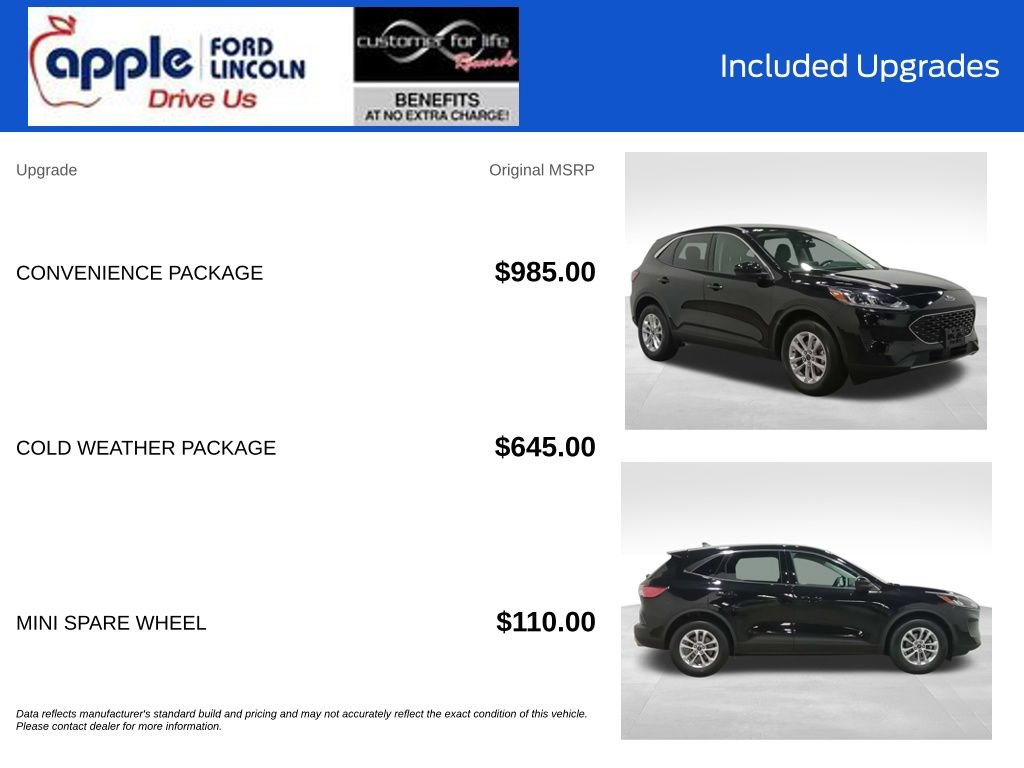 Certified 2021 Ford Escape SE w/ Convenience Package AWD/4WD image 4