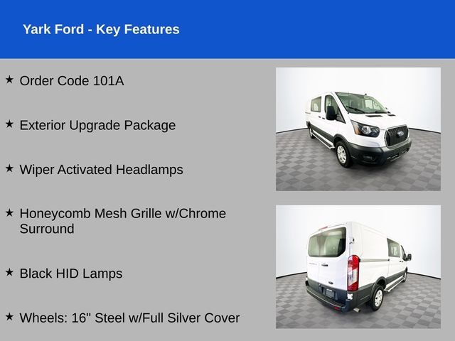 Certified 2025 Ford Transit 250 Low Roof w/ Exterior Upgrade Package RWD image 2