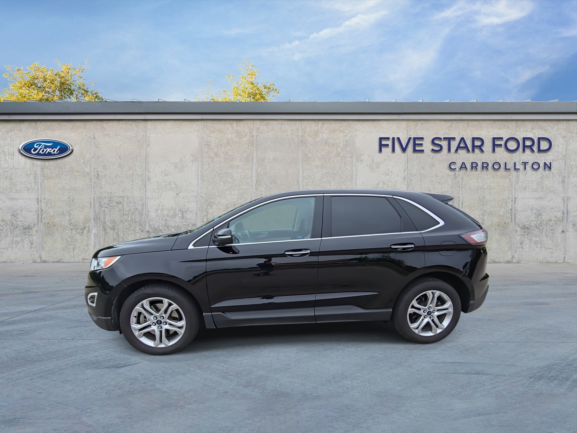 Certified 2018 Ford Edge Titanium w/ Equipment Group 301A FWD image 5