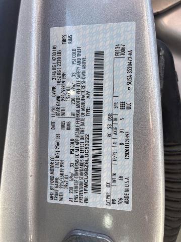 Certified 2020 Ford Escape SE Sport AWD/4WD image 32