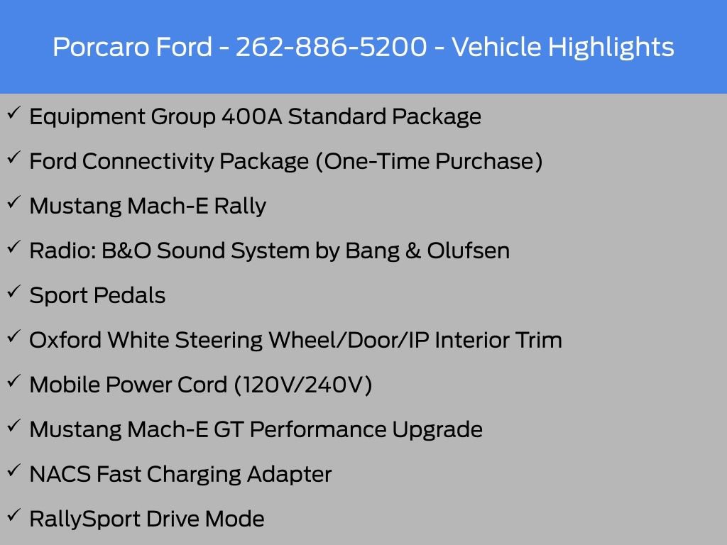 Certified 2025 Ford Mustang Mach-E GT AWD/4WD image 25