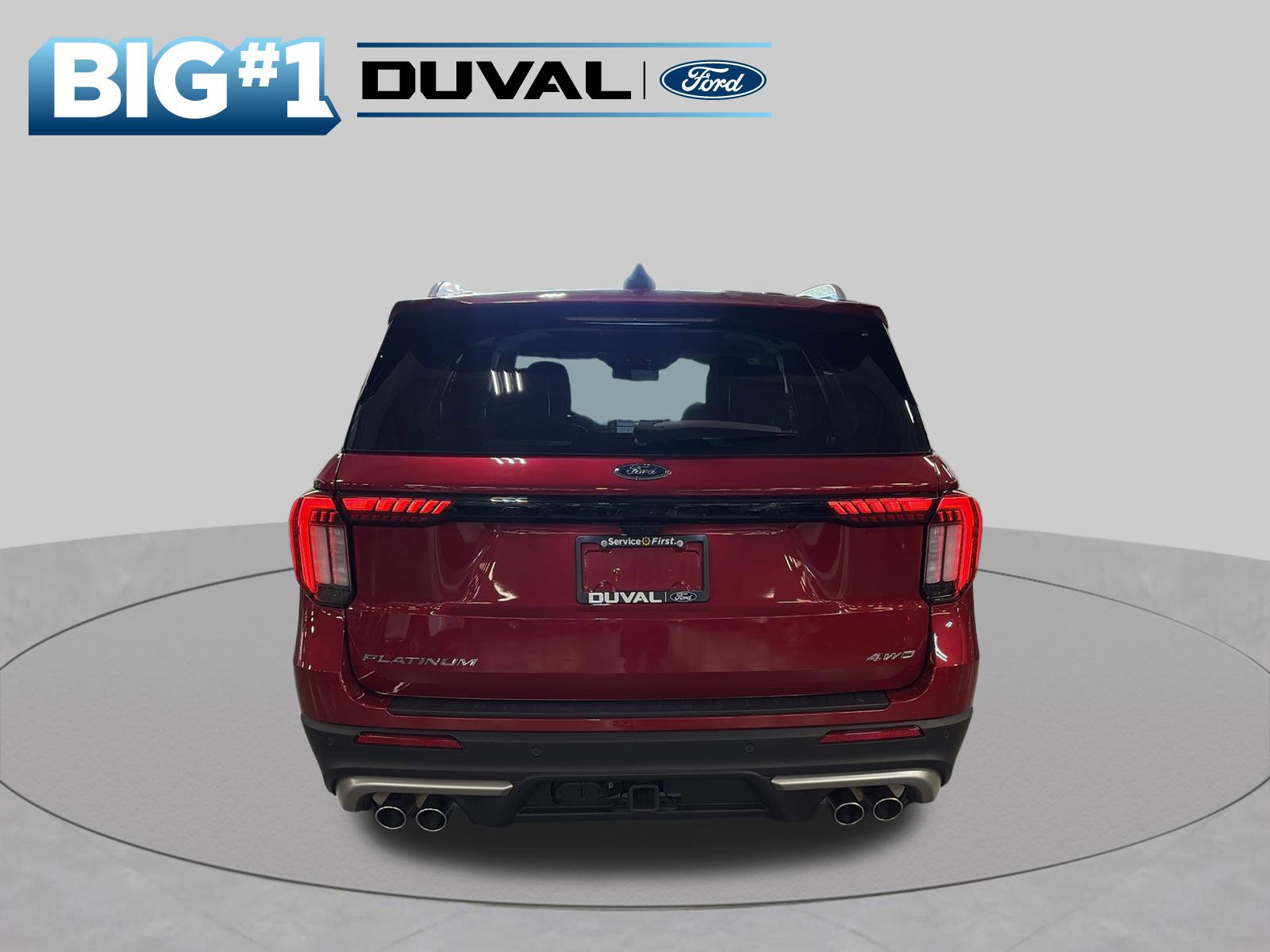 Certified 2025 Ford Explorer Platinum w/ Ultimate Package AWD/4WD image 8