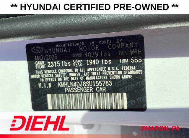 Certified 2025 Hyundai Elantra Limited FWD image 19