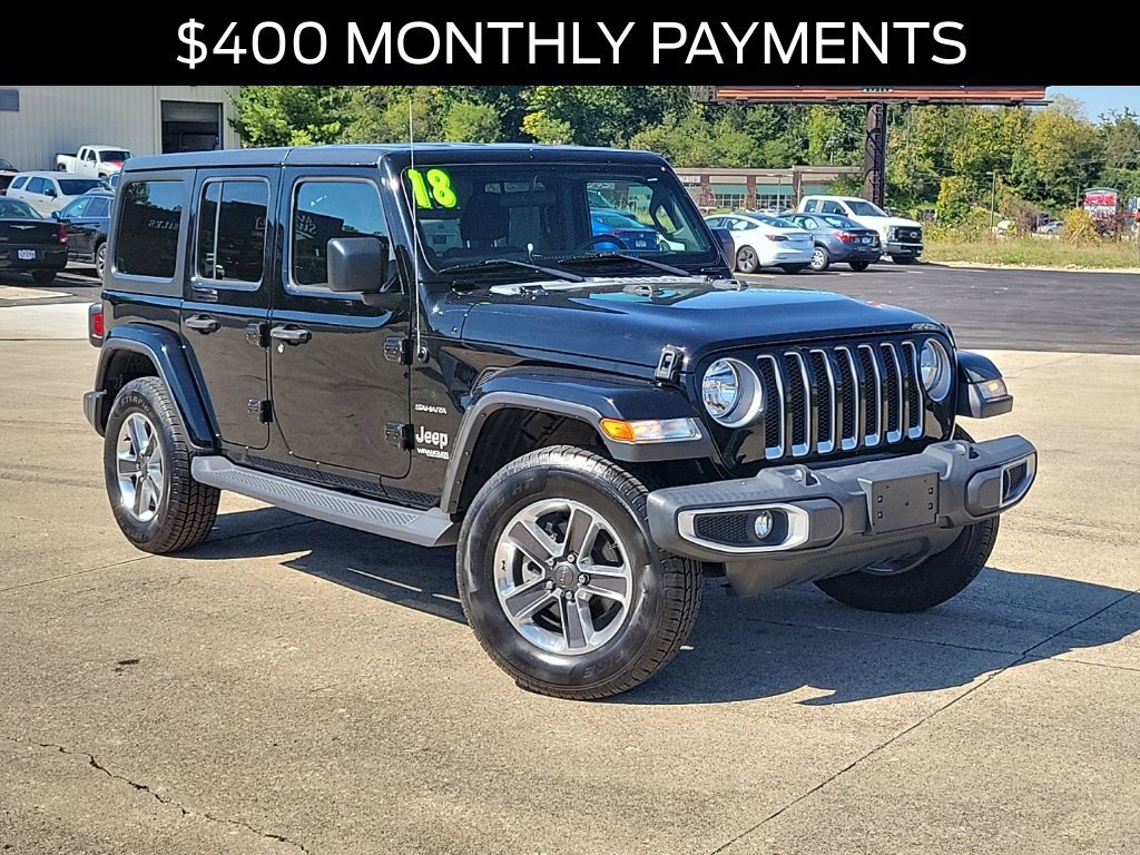 Used 2018 Jeep Wrangler Unlimited Sahara w/ Cold Weather Group AWD/4WD image 32