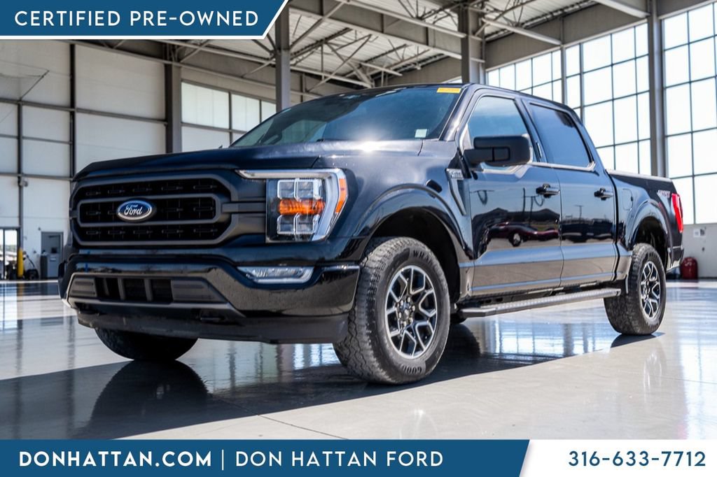 Certified 2023 Ford F150 XLT w/ Equipment Group 302A High AWD/4WD image 1